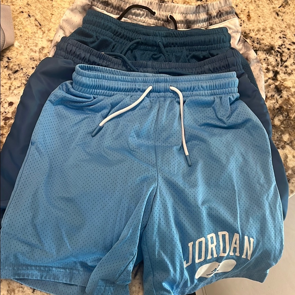 Jordan Light Blue Mesh Shorts
